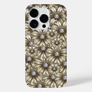 Diamond Flowers Case-Mate iPhone Case