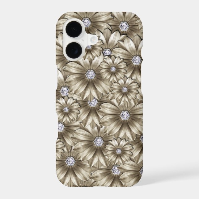 Diamond Flowers Gemstone (Back)