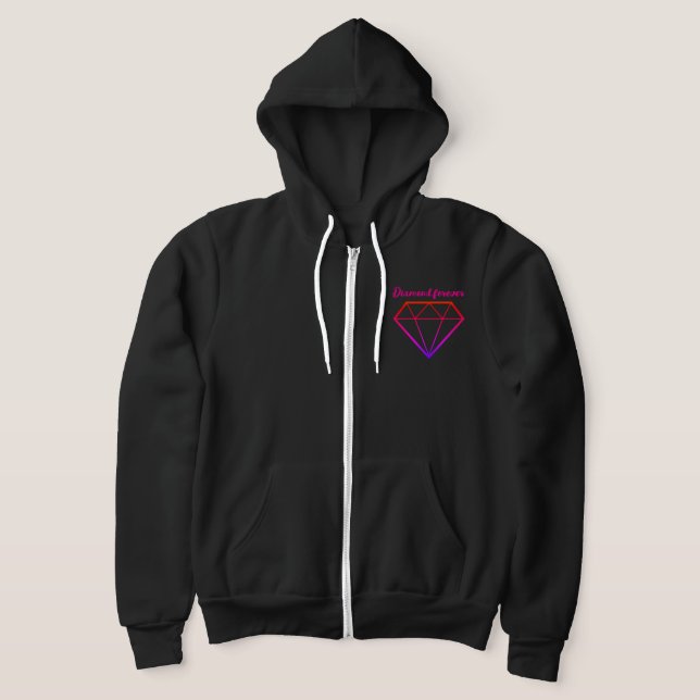 diamond forever hoodie (Laydown)