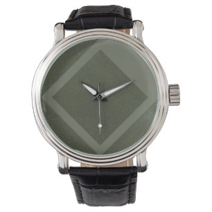 Diamond Frame Moss Green eWatch Watch