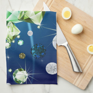 Diamond Galaxy 11 Tea Towel