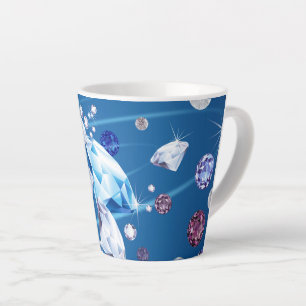 Diamond Galaxy 12 Latte Mug