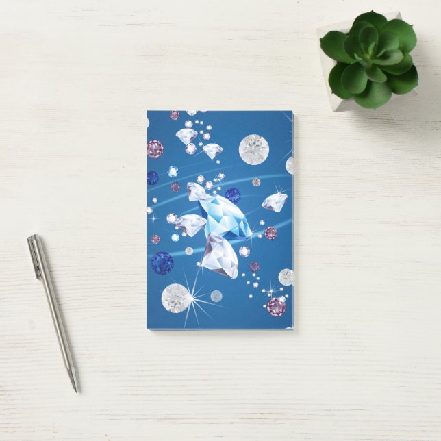 Diamond Galaxy 12 Post-it Notes (Office)