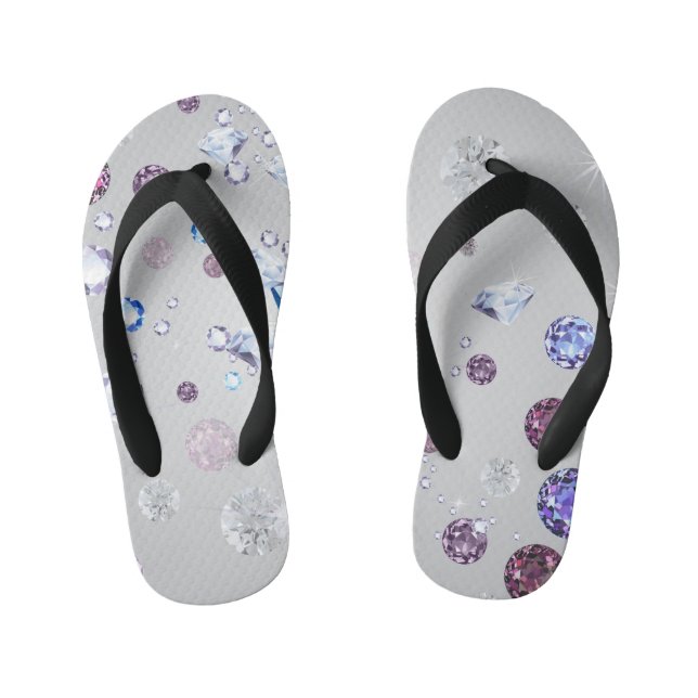 Diamond Galaxy 3 Kid's Flip Flops (Footbed)