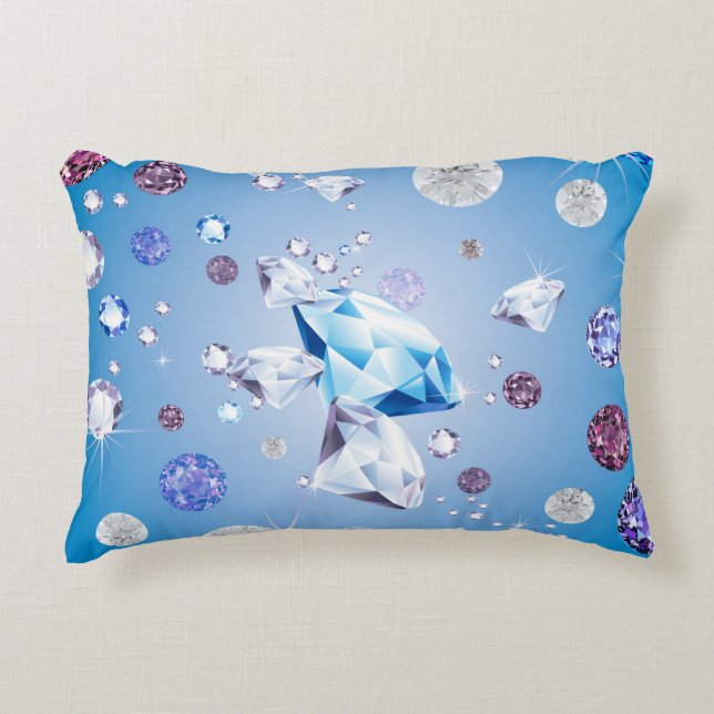 Diamond Galaxy 4 Decorative Cushion (Front)