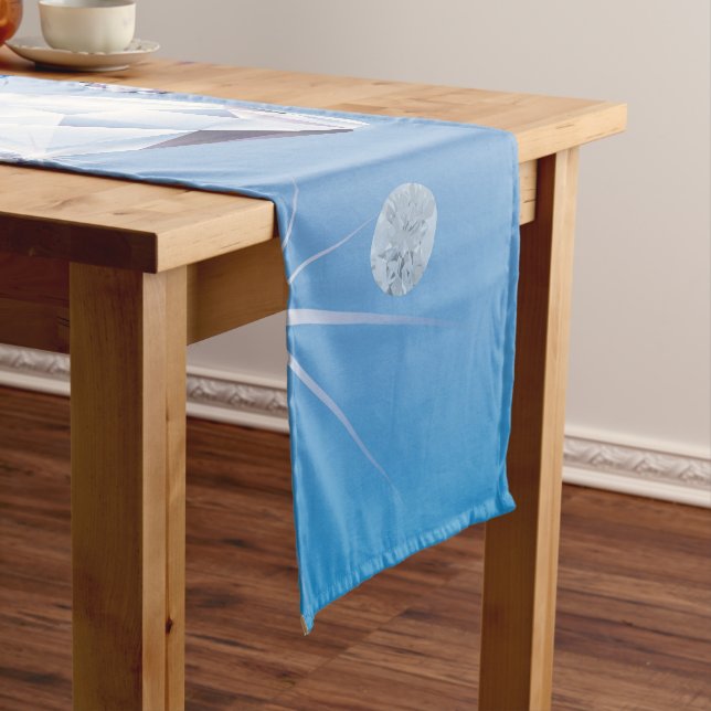 Diamond Galaxy 4 Short Table Runner (In Situ)