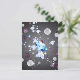 Diamond Galaxy 5 Holiday Postcard