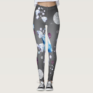 Diamond Galaxy 5 Leggings
