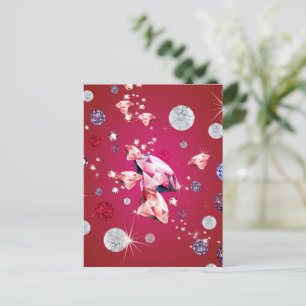 Diamond Galaxy 6 Postcard