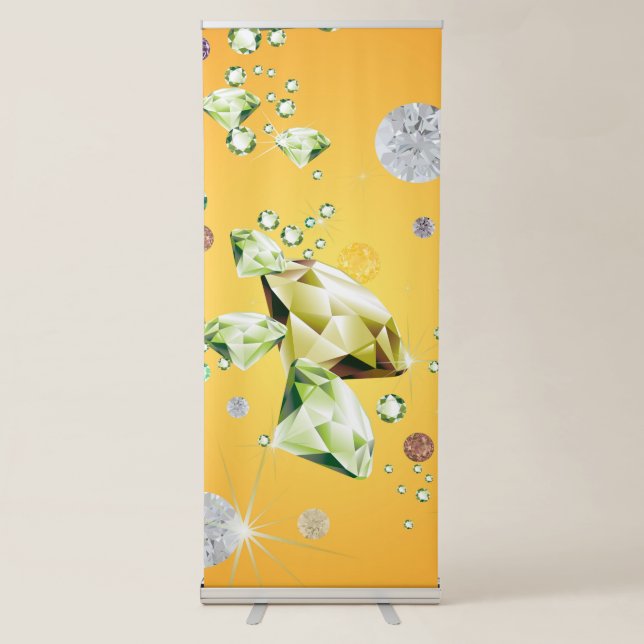 Diamond Galaxy 7 Retractable Banner (Front)