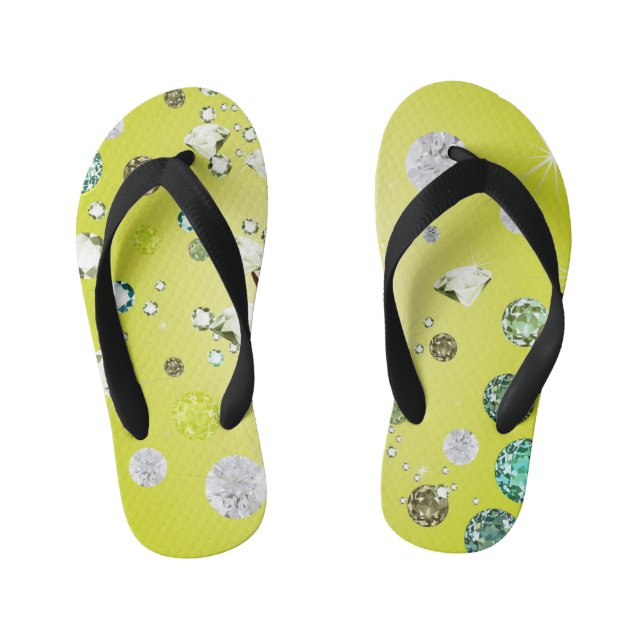 Diamond Galaxy 8 Kid's Flip Flops (Footbed)