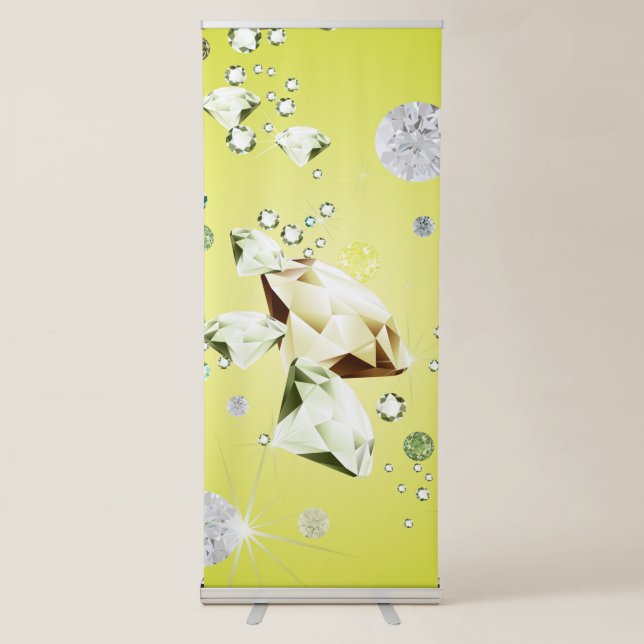 Diamond Galaxy 8 Retractable Banner (Front)