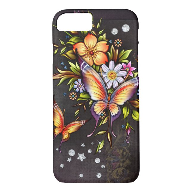 Diamond Girl Case-Mate Barely iPhone 7 Case (Back)