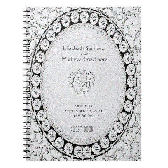 Diamond Glitter | Guest Book