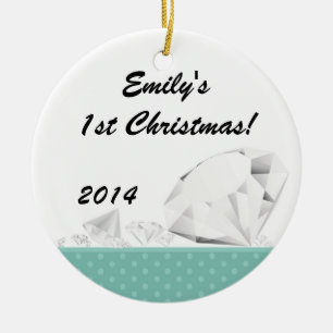 Diamond Glitz Glam Glam Personalised Name Ornament