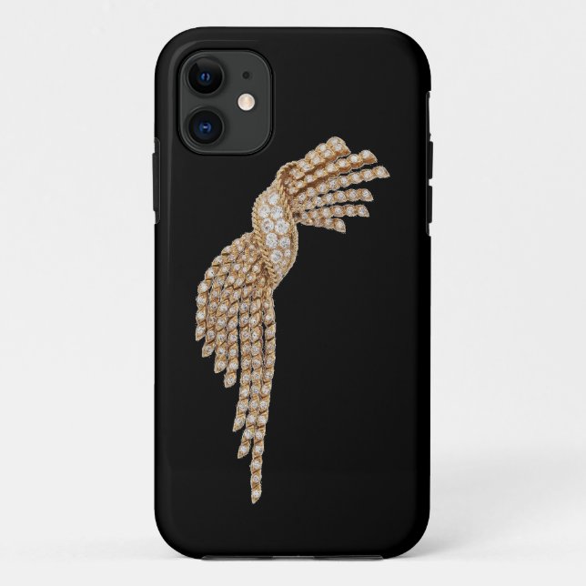 Diamond Gold Tassel iPhone 5 case (Back)
