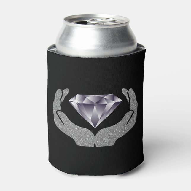 Diamond Hands Can Cooler (Can Front)