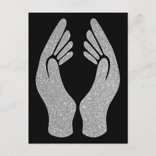 Diamond Hands Postcard (Front)