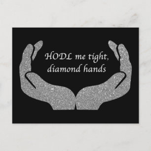 Diamond Hands Postcard