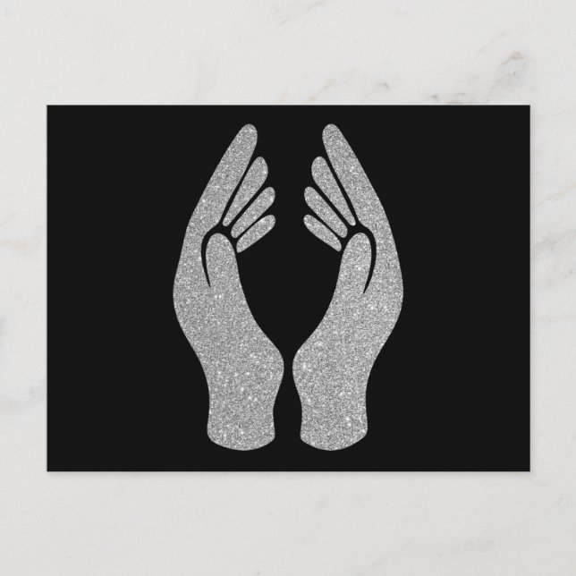 Diamond Hands Postcard (Front)