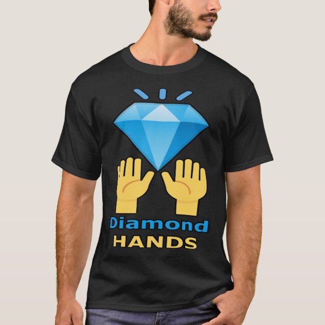 Diamond Hands Stock market trader and investors bu T-Shirt (Front)