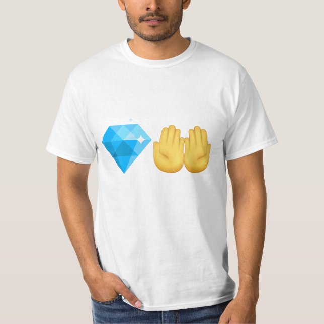 Diamond hands t-shirts (Front)