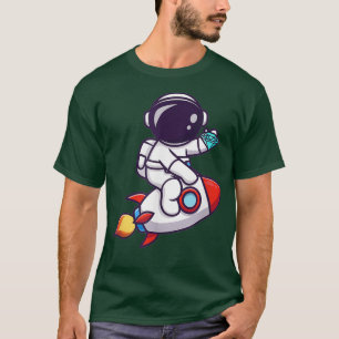 Diamond Hands To The Moon HODL Stock Trading T-Shirt