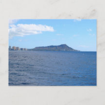 Diamond Head and Waikiki Skyline from the Pacific 