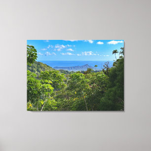 Diamond Head Canvas Print