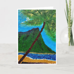 Diamond Head Card <Blank Inside>