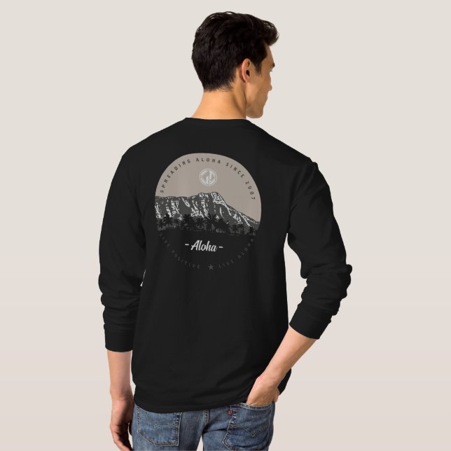 Diamond Head, Honolulu, Hawaii T-Shirt (Back Full)
