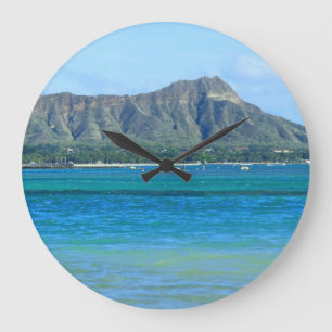 Diamond Head Large Clock
