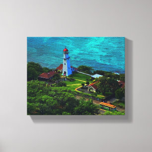 Diamond Head Lighthouse #1 Canvas Print