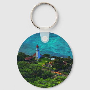 Diamond Head Lighthouse #1 Keychain