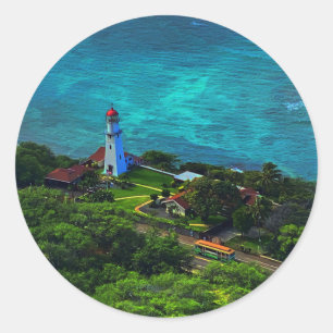 Diamond Head Lighthouse #1 Stickers