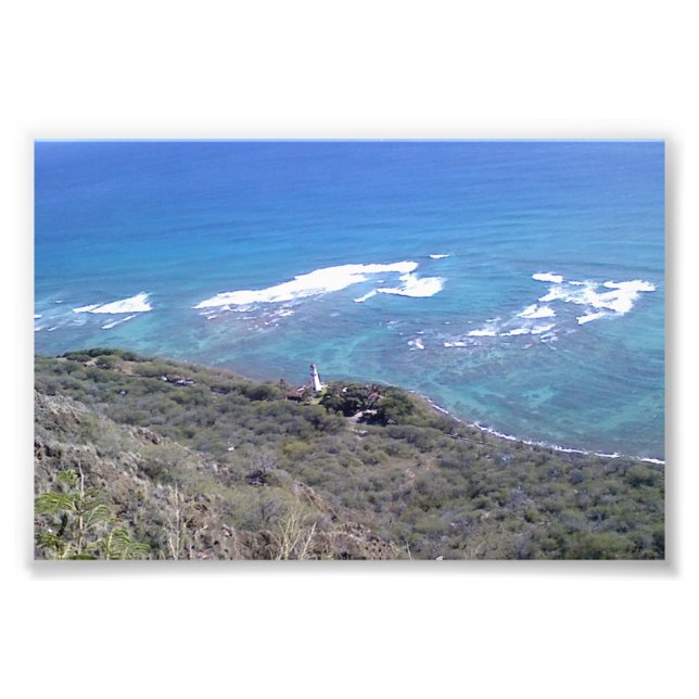 Diamond Head Lighthouse Photo Print (Front)