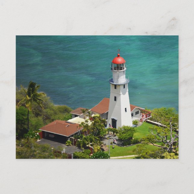 Diamond Head Lighthouse Postcard (Front)