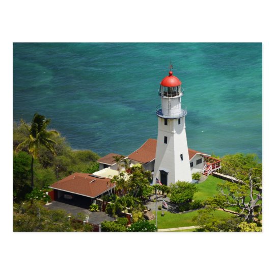 Diamond Head Lighthouse Postcard