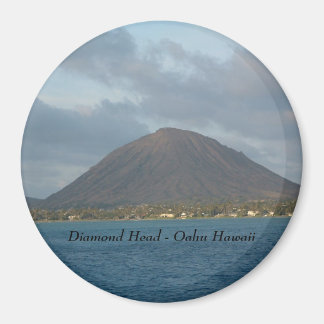Diamond Head - Oahu Hawaii Magnet