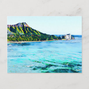 Diamond Head postcard