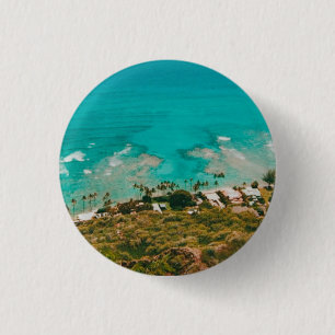 Diamond Head Viewpoint 3 Cm Round Badge