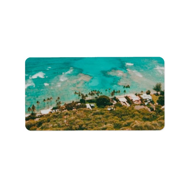 Diamond Head Viewpoint  Label (Front)