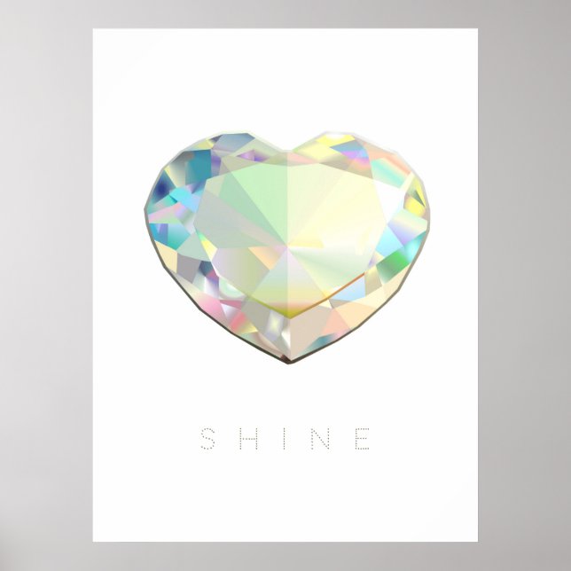Diamond Heart Inspiration Poster (Front)