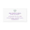 Diamond heart jewel jewellery business card