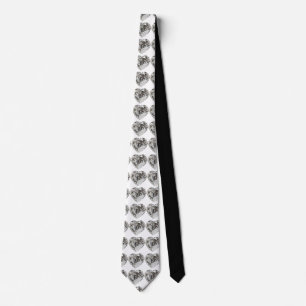 Diamond Heart Tie