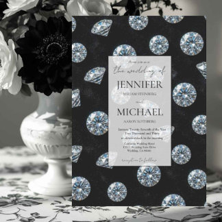 Diamond High End Formal | Luxury QR Code Wedding Invitation