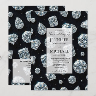 Diamond High End Formal | Luxury QR Code Wedding Invitation