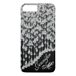 Diamond Icicles Monogram iPhone 8 Plus/7 Plus Case