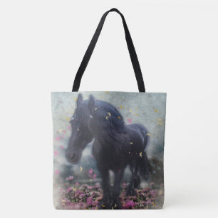 DIAMOND in Flowers ~ Tote Bag