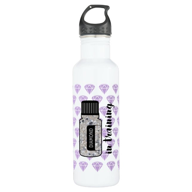Diamond in Training Water Bottle (Front)
